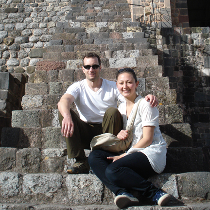 Peruvian stone stairs